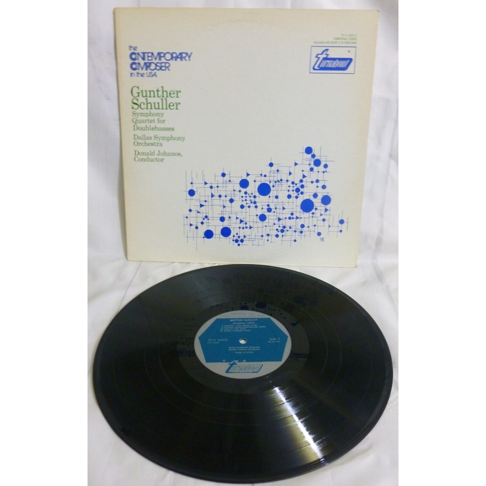 Gunther Schuller - Dallas Symphony Orchestra - Donald Johanos - Vinyl LP